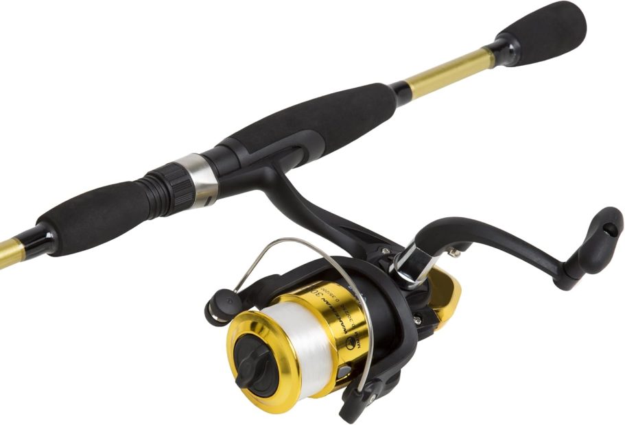 Fishing Rod and Reel Combo - 2pc Strike Series Medium Action 78-Inch Spinning Reel Fishing Pole - Angling Gear for Bass and Trout by Wakeman, 6.5 feet - Image 3